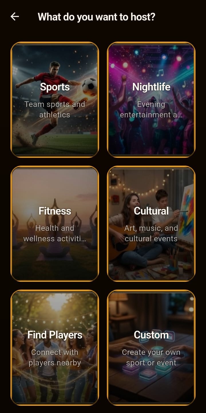 Choose what you want to host